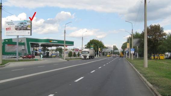 Билборд B в Донецке Петровского ул.(АЗС, м-н Текстильщик) фото 1