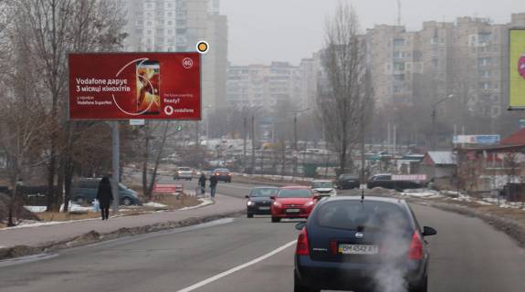Білборд, Бігборд (Борд)  B у Києві, Щит 3x6  Оноре де Бальзака вул., 34/51 Фото 1