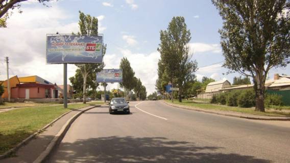 Билборд B в Донецке Кирова  ул.,- ул. Краснопресненская фото 1