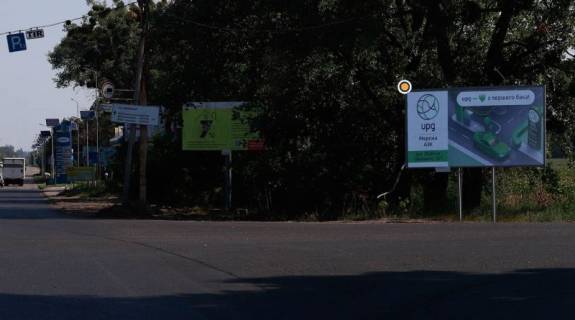 Билборд A в Черкаських трасах, Щит 3x6  Смілянський КПП, в`їзд в місто правий фото 1