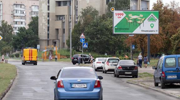 Билборд A в Киеве, Щит 3x6  Симиренка вул. 14/9 фото 1