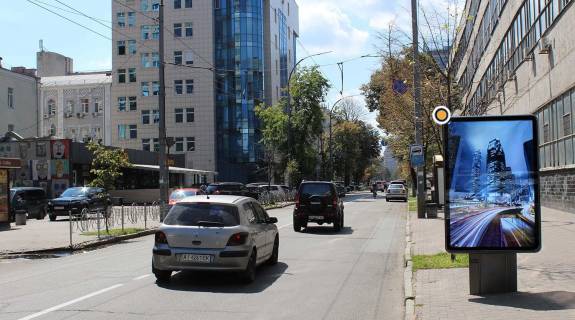 Ситилайт A в Киеве, Сітілайт 1.2х1.8  Князів Острозьких вул. (Московська). 8б Завод Арсенал фото 1