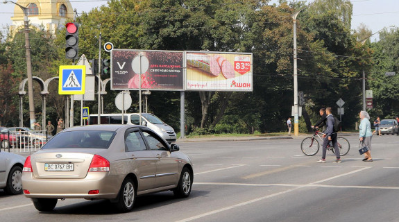 Призматрон, Призма A у Львові, Призматрон 3х6  Стрийська вул./ Наукова вул., лівий - 146828 Фото 1