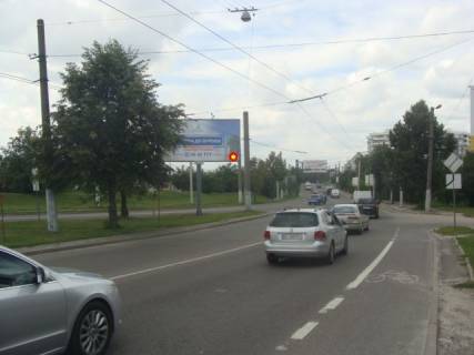 Билборд A в Львове Зеленая ул / Сыховская ул, в центр фото 1