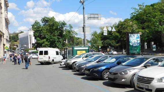 Ситискролл B в Киеве, Скролер 1.2х1.8  Грушевського Михайла вул. / Європейська пл. фото 1