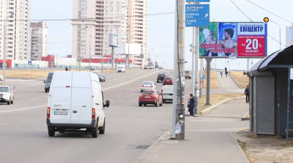 Призма A в Киеве, Призматрон 3х6  Григоренка Петра пр., перед виїздом на Бажана пр. - 235545 фото 1