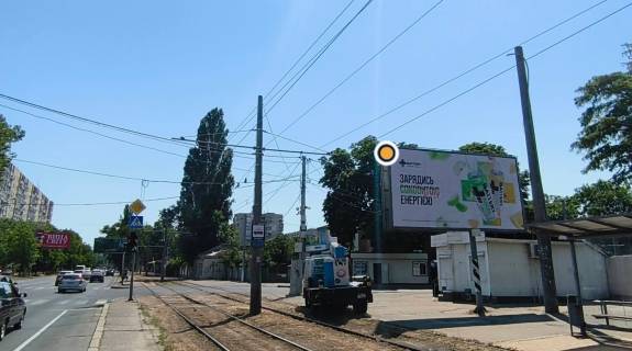 Билборд A в Одессе, Щит 3x6  Люстдорфська дорога / вул.Бреуса фото 1