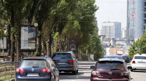Сітіскролл A у Києві, Скролер 1.2х1.8  Лесі Українки бульв.  роздільник Фото 1