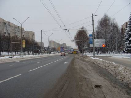 Билборд A в Львове, 3x6  Наукова вул, 29, до вул Кн Ольги схема