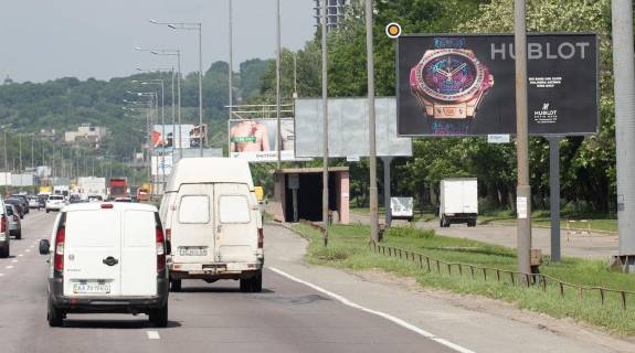 Билборд A в Киеве, Щит 3x6  Столичне шосе, 530м від АЗС АМІС, в Київ фото 1