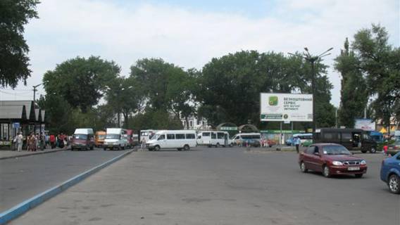 Билборд A в Кривом Роге, Щит 3x6  Башкирська вул., Ж \ Д вокзал Кривий Ріг-Головний, з боку стоянки на м. Дніпр. фото 1