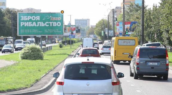 Билборд A в Львове, борд  Чорновола В пр / Панча вул, в центр фото 1