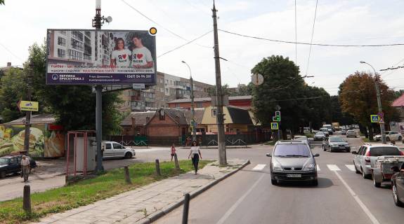 Билборд B в Хмельницком, Щит 3x6  Трудова вул / Чорновола вул, від центру фото 1
