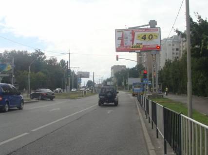Билборд A в Львове, Щит 3x6  Княгині Ольги вул / Сахарова вул, з центру фото 1