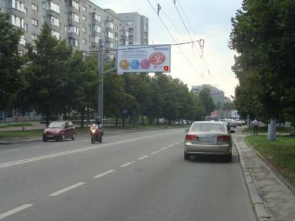 Билборд B в Львове, 3x6  Великого В вул, 51, до вул Кульпарківської схема