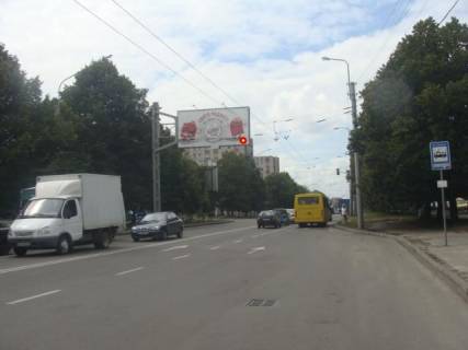 Билборд B в Львове, 3x6  Великого В вул, 111, до вул Кульпарківської схема