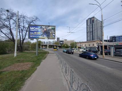 Билборд B в Киеве, Щит 3x6  вул. Михайла Бойчука (Кіквідзе) ., 43 /Залізничне шосе фото 1