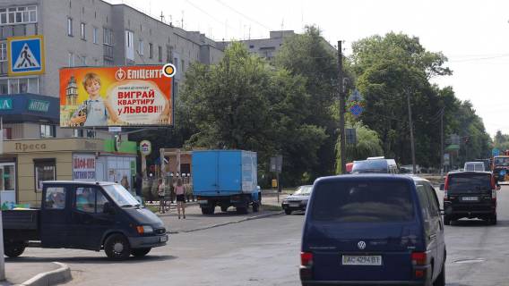 Билборд B в Ковеле, Щит 3x6  Володимирська вул, 87 фото 1
