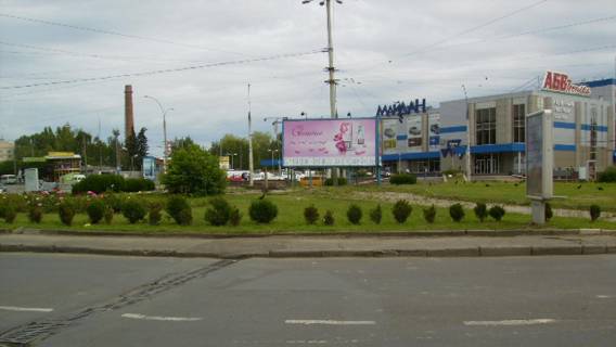 Billboard A in Chernivtsi Nezavisimostiav./ Geroev Majdana st. (Krasnoarmejskaa), na Oblspozivspilku !!! Razmer 2850h5850 mm !!! Photo 1