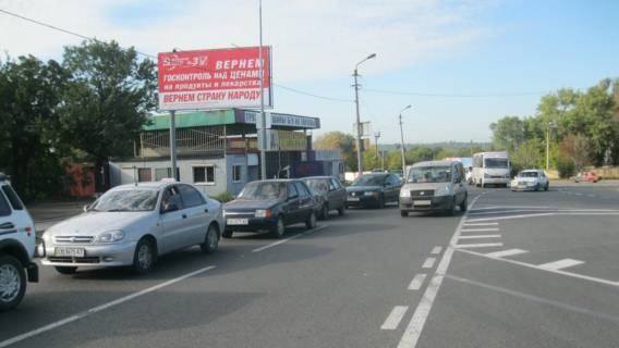 Билборд B в Донецке Олимпиева  ул., – пр. Панфилова фото 1