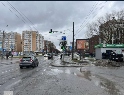 Скроллер A в Львове, Скролер 2.3х3.14  Гетьмана Мазепи вул., АЗС «WOG» (500 м. до ТЦ “Сільпо”) - 619681 фото 1