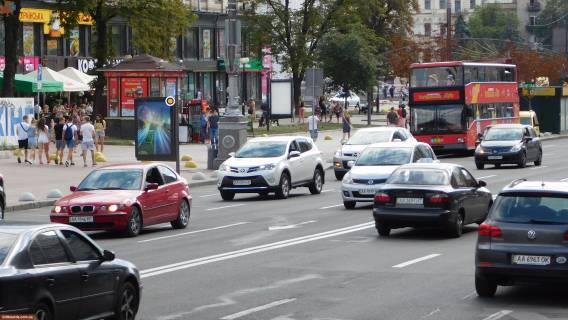 Ситискролл B в Киеве, 1.2х1.8  Печерський р-н, вул. Хрещатик, 5 фото 1