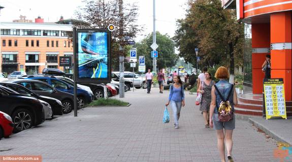 Ситилайт A в Киеве, Сітілайт 1.2х1.8  Лесі Українки бул. 28 фото 1