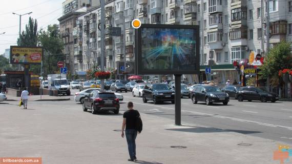 Беклайт B у Києві, Беклайт 2.3х3.14  Велика Васильківська вул. (Червоноармійська).М.Палац Україна Фото 1