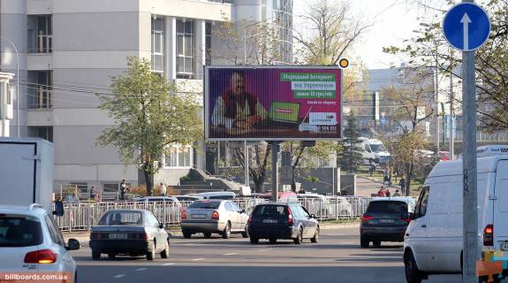 Призматрон, Призма A у Києві, Призматрон 3х6  Митрополита Андрея Шептицького вул. (Луначарського)., В сторону Броварського пр. І ст.м.Левобережная - 146790 Фото 1