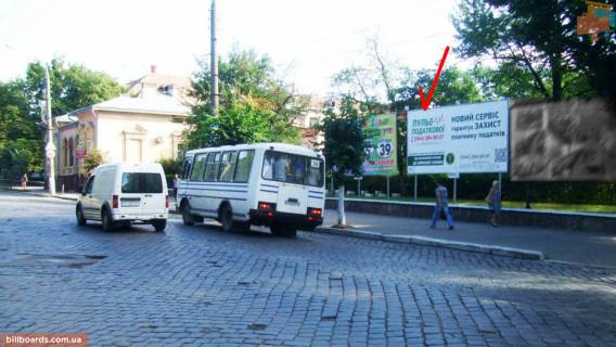 Білборд, Бігборд (Борд)  A у Чернівцях, Щит 3x6  Головна вул, 133, в центр Фото 1