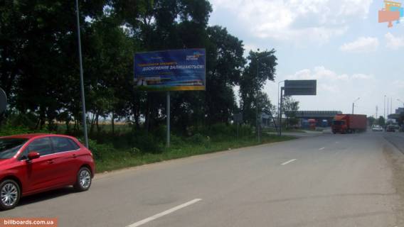 Билборд B в Порубном, Щит 3x6  кордон з Румунією, виїзд з України фото 1