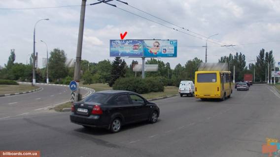 Билборд A в Херсоне 200 лет Херсона пл, из центра, к ул Полковника Кедровського (Будьонного), левый фото 1