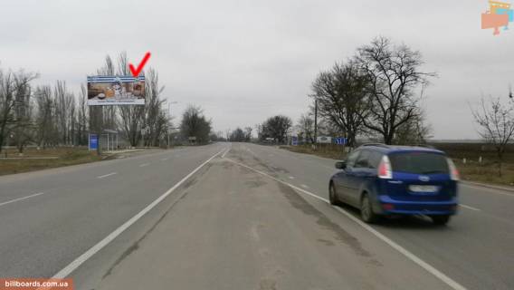 Билборд B в Херсоне, Щит 3x6  Бериславське шосе Молокозавод фото 1