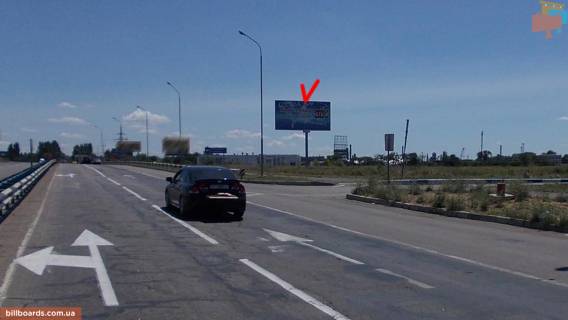 Билборд A в Херсоне, Щит 3x6  Миколаївське шосе в`їзд 1 (до повороту на с Степанівка) фото 1