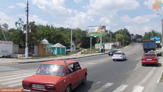 Билборд B в Херсоне, Щит 3x6  Корабельна пл / Качельна (Сорокіна) вул фото 1