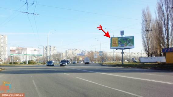 Билборд A в Киеве Полярная ул. / Богатырская ул., к Героев Днепра ул. фото 1