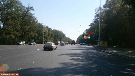 Билборд A в Киеве шосе Берестейське (шосе Брест-Литовське), 17км 750м, возле остановки "Нивка", в Киев фото 1