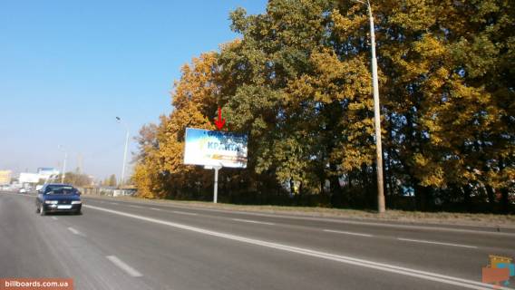 Білборд, Бігборд (Борд)  A у Києві просп. Повітряних Сил (Повітрофлотський)., 130м до АЗС "Талисман", в центр Фото 1