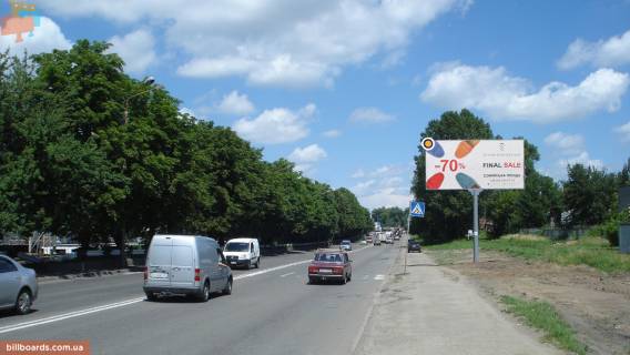Билборд A в Киеве просп. Повітряних Сил (Повітрофлотський)., (в пределах ст. Киев - Волынский / Новая Кольцевая дорога), щит 1 фото 1