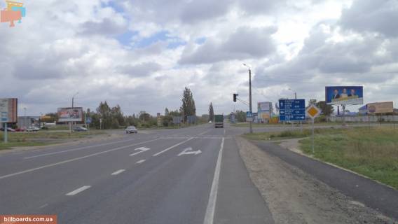 Билборд A в Ковеле, Щит 3x6  Володимирська вул./ Варшавська вул., в центр фото 1