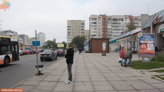 Ситилайт A в Львове, Сітілайт 1.2х1.8  Червоної Калини пр. 109 місце №1 фото 1