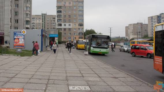 Ситилайт B в Львове, Сітілайт 1.2х1.8  Червоної Калини пр. 109 місце №1 фото 1