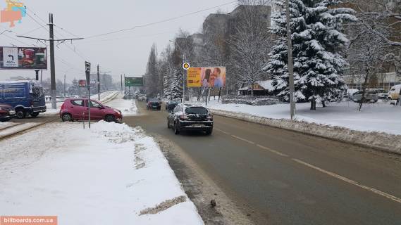 Билборд A в Львове, 3x6  Княгині Ольги вул, 63, до вул В Великого фото 1