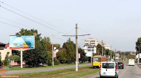 Billboard B in Lviv, Щит 3x6  Knagini Ol'gi st. / Sums'kogo st., v centr Photo 1