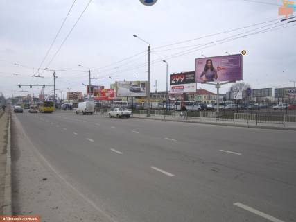 Білборд, Бігборд (Борд)  A у Львові Городоцька вул., Праворуч від автостоянки Фото 1