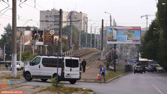 Білборд, Бігборд (Борд)  B у Львові, Щит 3x6  Княгині Ольги, вул. 106 Фото 1