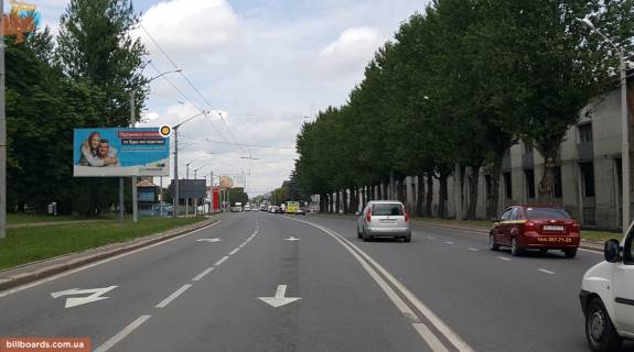 Білборд, Бігборд (Борд)  B у Львові, Щит 3x6  Стрийська вул. 106, в центр Фото 1
