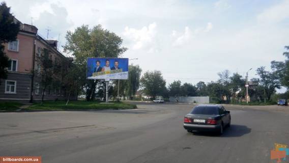 Билборд A в Дрогобыче, Щит 3x6  Грушевського вул., 117 фото 1