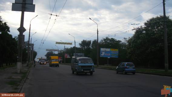 Білборд, Бігборд (Борд)  A у Миколаєві Центральний просп. (Леніна просп.) / Херсонське шосе Фото 1
