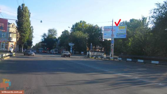 Билборд A в Николаеве Аркасівська вул. (Пушкінська)  / Набережная ул фото 1